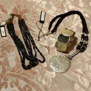 3 piece bracelet and necklace. Nwt